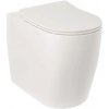 Kludi Resa R - Stojace WC, vario odpad, Rimless, lesklá biela 23WCB0443