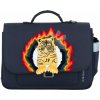 Školská aktovka It Bag Mini Tiger Flame Jeune Premier ergonomická luxusné prevedenie 27*32 cm