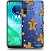 Picasee silikónový prehľadný obal pre Motorola Moto G8 - Gingerbread