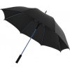 Automatický, vetruodolný dáždnik, priemer 102 cm , solid black,blue Farba: solid black,blue