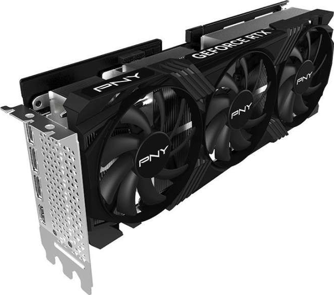 PNY GeForce RTX 4070 Ti SUPER VERTO Triple Fan OC 16GB GDDR6X VCG4070TS16TFXPB1-O