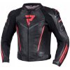 Kožená bunda Rebelhorn Fighter Black/Flo Red 46