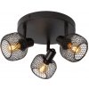 Lucide MAREN stropné bodové svietidlo 3x E14 čierne 77978/13/30