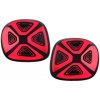 KITT Full LED Taillights suitable for Smart ForTwo C453 A453 ForFour W453 (2014-2019) Dynamic Start-up Display Red Clear
