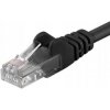 PremiumCord sp6utp050C patch UTP, RJ45-RJ45, CAT6, 5m, černý