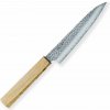 KANETSUGU nôž Utility 15 cm SHIUN VG-2 3 layers japanese OAK