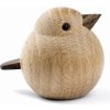 novoform Drevený vtáčik Baby Sparrow Natural Oak