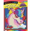Fantasy Unicorn Mosaics Hexagon Coloring Books: Color by Number for Adults Stress Relieving Design