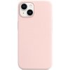 engaroGuard iPhone 14 Plus Silicone Case s MagSafe - Chalk Pink design (ružový)