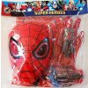 SET SPIDER MAN maska, plášť, vystreľovač W21A