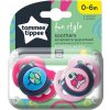 Tommee Tippee Fun Style ortodontický cumlík 2ks růžová