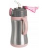 Termohrnček termoska fľaša na pitie s úchytkami pre deti na teplé a studené nápoje