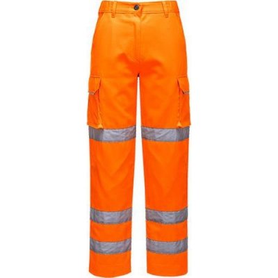 Portwest LW71 Dámske reflexné Hi Vis nohavice oranžová