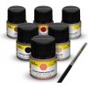 Heller Acrylic Color Set - Oldtimer 6x12ml + Brush