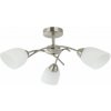 Lamkur Prisadený luster DONNA 3xE27/60W/230V nikel LA45498 + záruka 3 roky zadarmo + záruka 3 roky zadarmo