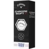 Callaway golfové loptičky Chrome Soft TRIPLE TRACK X 22 4-plášťové 3ks