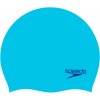 Speedo Plain Moulded Silicone Junior Cap Svetlo modrá + výmena a vrátenie do 30 dní s poštovným zadarmo