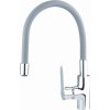 Balletto 81121 | Vodovodná batéria stojanková umývadlová, drezová 550 mm horné rameno farba šedá