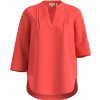 Dámska blúzka s.Oliver, RL BLOUSE 3/4 oranžová 38