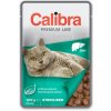 Calibra Premium cat Sterilised pečeň v omáčke kapsičky pre mačky 24x100g