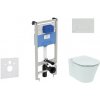 Ideal Standard ProSys - Set predstenovej inštalácie, klozetu a sedadla Connect Air, tlačidla Oleas M1, Aquablade, SoftClose, chróm mat ProSys120M SP23