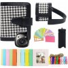 LoveInstant Set 5v1 Příslušenství Pouzdro Samolepky na album Rámečky Stativ pro Fuji Instax Pal / Black