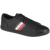 Tommy Hilfiger Nízke tenisky Essential Leather Vulc Stripes Čierna