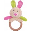 Bigjigs Baby Chrastítko kroužek králíček Bella