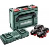 Metabo 4 x LiHD 8.0 Ah + ASC 145 Duo 685135000