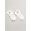 GANT SHIELD SNEAKER SOCKS 2 PACK biela