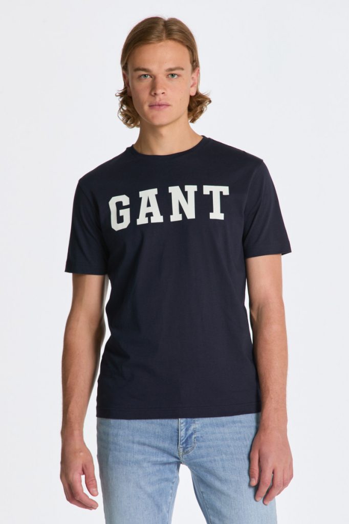 Gant tričko SS modré