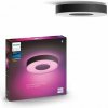 Philips HUE LED White and color Ambiance 41163/30/P9 Infuse M stropné svietidlo 33,5W 2350lm 2200-6500K+RGB 38,1cm čierne stmievateľné BlueTooth