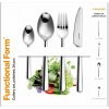 Súprava príborov FISKARS FUNCTIONAL FORM lesklá 24ks 1071623
