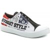 3F detské biele tenisky STREET 4BS8 6