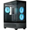 CHIEFTEC Vista / ATX / 3x120mm ARGB fan / USB 2.0 / USB 3.0 / USB-C / prosklená / černá