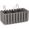 Prosperplast Závesný kvetináč BOARDEE FENCYCASE W sivý, variant 58 cm