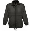 SOL'S Surf Unisex vetrovka čierna S 25200000201