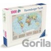 Ravensburger Politická mapa světa 1000 dielov