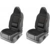Autopoťah Ultimate Speed Podložka na autosedadlo s bedrovou opierkou, čierne/červené, 2 kusy (800010088)