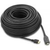 PremiumCord HDMI High Speed s Ether.,se zesilovačem,20m,AWG26, 3xstínění, M/M, zlacené konektory kphdmer20
