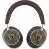 Guess PU 4G Triangle Logo ENC Bezdrátová Sluchátka Brown