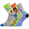 Lonka Woodik Abs Detské trendy ponožky 3 páry mix chlapec