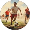 Jedlý papier bežiaci futbalisti 19,5cm - Pictu Hap - Pictu Hap