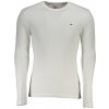 Kvalitné Pánske Tričko s Dlhým Rukávom TOMMY HILFIGER DM0DM04409 100% Organická Bavlna Biele Farba: Biela, Velkost: XL