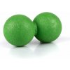 Masážny TPE dvojmíček Sportago 12*6 cm - zelená