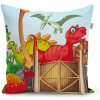 Sablio Vankúš Dinosauri 4 - 60x60 cm