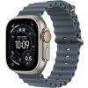 Apple Watch Ultra 3 (2025) 49mm Prírodný titán s oceľovo modrým oceánskym remienkom MEWH4QC/A