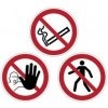 Durable Zákazové nálepky: zákaz vstupu chodcov - piktogram