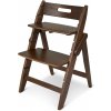 Vysoká stolička z prírodného dreva ABC DESIGN Yippy Trunk Moji 2024 espresso Moji