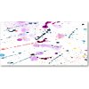Foto obraz akrylový na stenu Abstraktné škvrny 100x50 cm